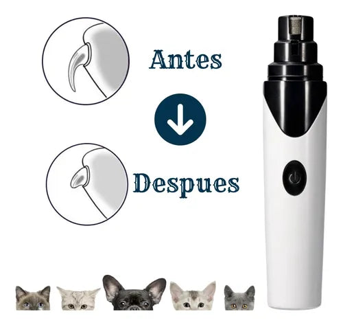 Lima De Uñas Para Mascotas Electrico Usb
