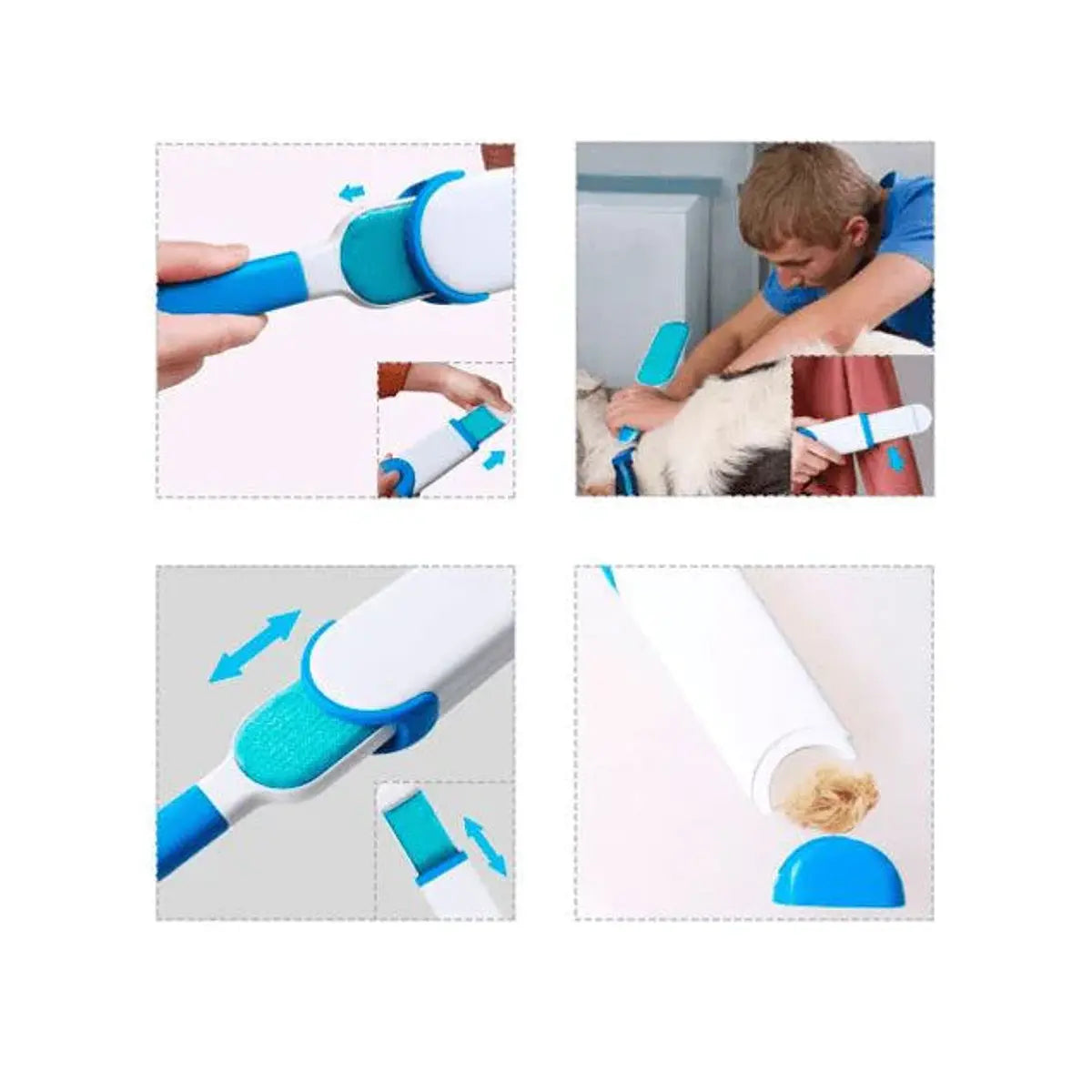 Cepillo Removedor De Pelos Y Pelusas Para Ropa