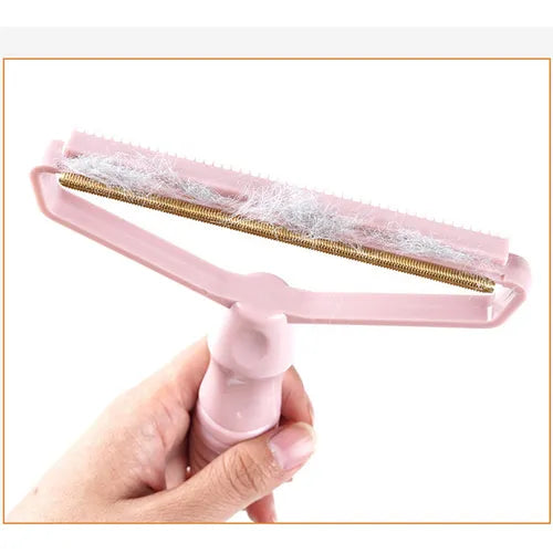 Cepillo para quitar el pelo, raspador portátil.